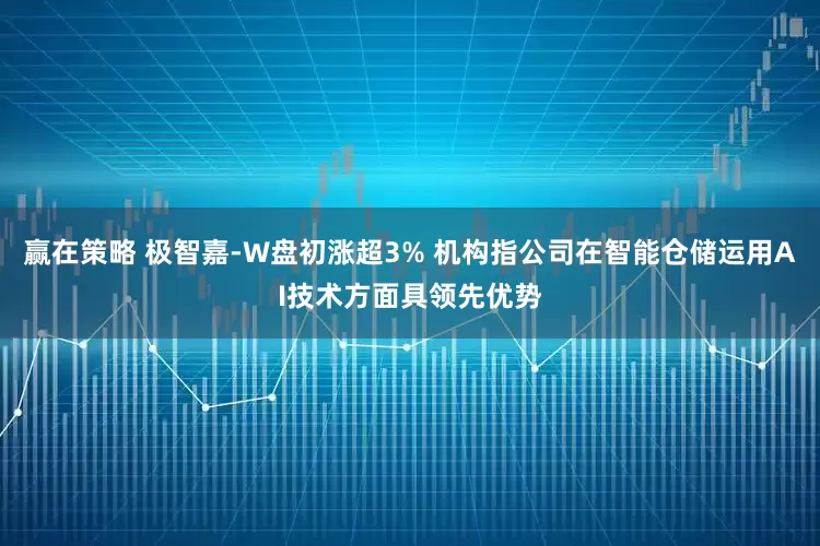赢在策略 极智嘉-W盘初涨超3% 机构指公司在智能仓储运用AI技术方面具领先优势