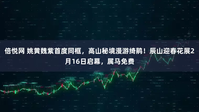 倍悦网 姚黄魏紫首度同框，高山秘境漫游绮鹃！辰山迎春花展2月16日启幕，属马免费